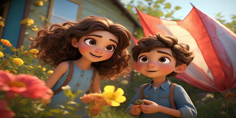 Rüzgâr Balığı Uçurtması ve Gökkuşağı Feneri - Masalı