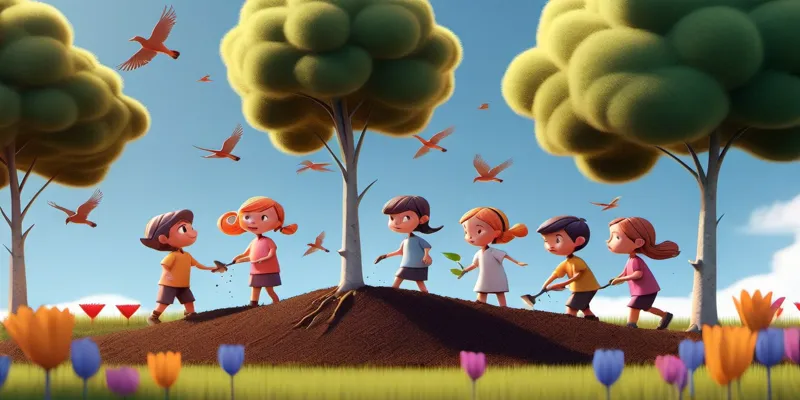 Ağaçların Gücü Çocuklar İçin Eğitici Bir Çevre Masalı - 4