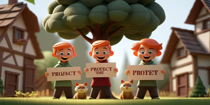 Ağaçların Gücü Çocuklar İçin Eğitici Bir Çevre Masalı - 7