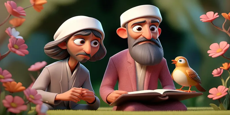 Ahmet ve Nur Kelebek'in Macerası İslam'ı Öğrenmek - Masal Oku - 8