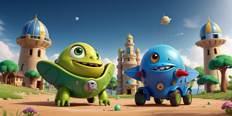 Ali ve Sadık'ın Uzaya Merakı - Uzay Maceraları Hikayeleri - 2