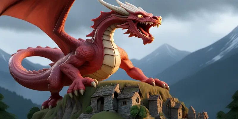 Alinin Ejderha Masalı - Hayvanlarla ilgili Çocuk Masalları - 2