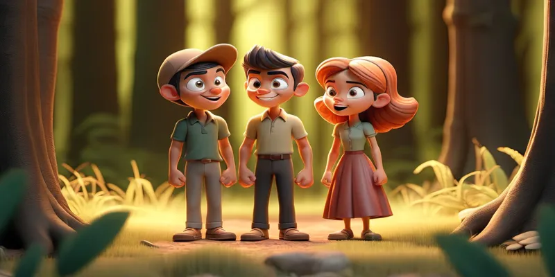 Ali ve Arkadaşlarının Ormandaki Hazineyi Bulma Macerası