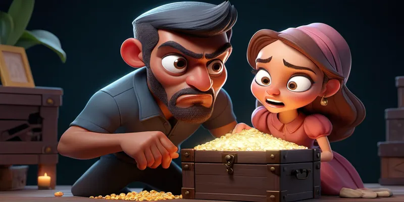 Ali ve Arkadaşlarının Ormandaki Hazineyi Bulma Macerası - 4