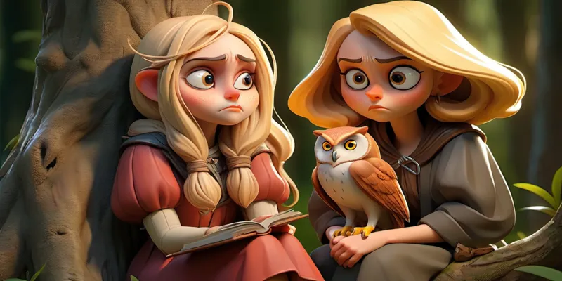 Altın Saçlı Kız ve Üç Ayı Masalı Oku - Uzun Masal - 8