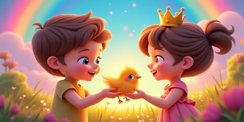 Altın Taçlı Perisi ve Kristal Ormanı Sırrı | Büyülü Peri Masalı - 9