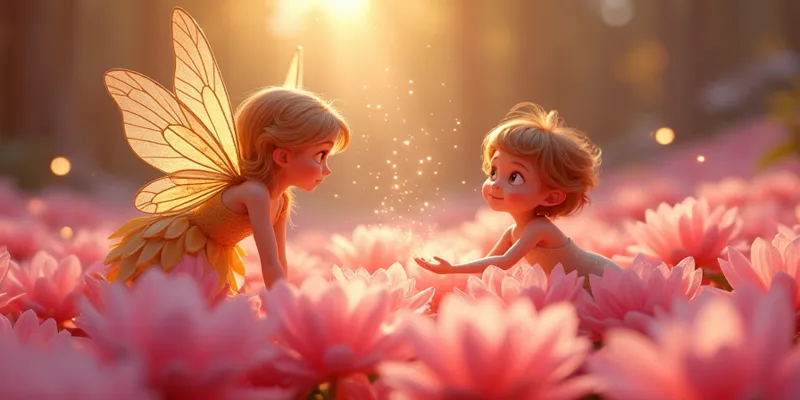 Altın Taçlı Perisi ve Kristal Ormanı Sırrı | Büyülü Peri Masalı - 6