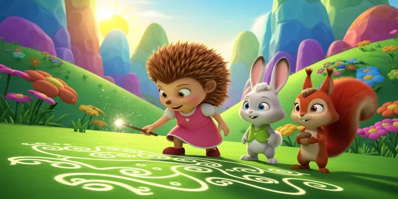 Altın Çan Çiçeği Masalı Dostluk ve Yardımlaşma Hikayesi - 6