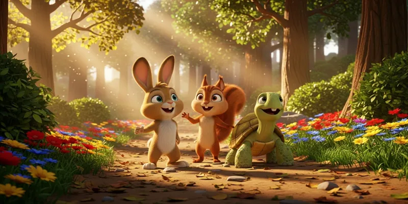 Altın Çan Çiçeği Masalı Dostluk ve Yardımlaşma Hikayesi - 3