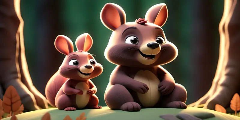 Anka Kuşu Ormanında Sincap Ayı ve Tavşan - Uzun Masal Oku - 10