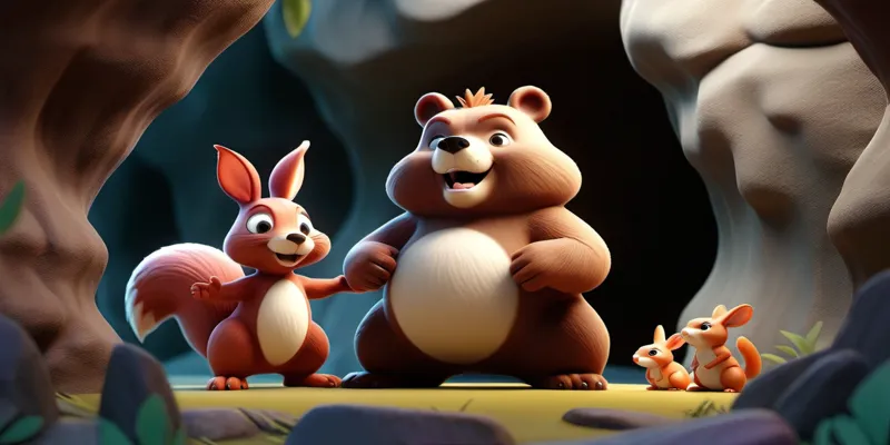 Anka Kuşu Ormanında Sincap Ayı ve Tavşan - Uzun Masal Oku - 6