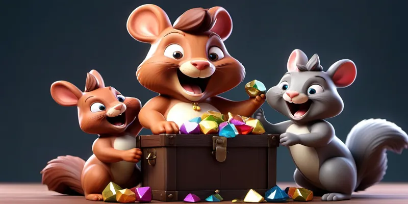 Anka Kuşu Ormanında Sincap Ayı ve Tavşan - Uzun Masal Oku - 7