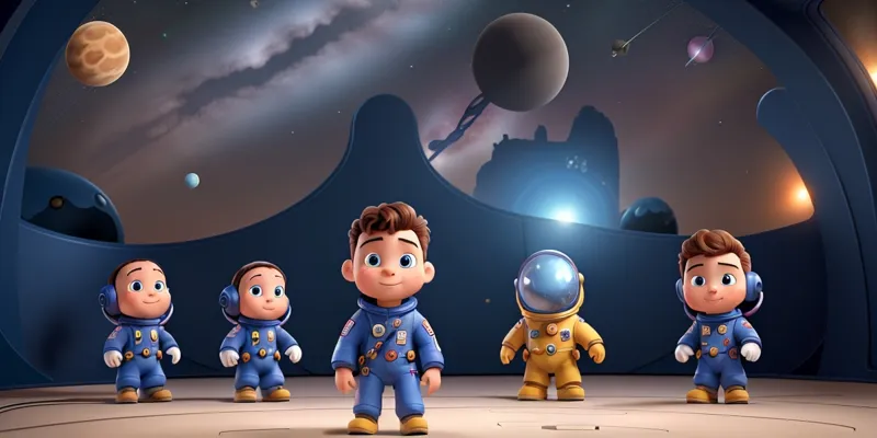 Ayşe ve Mehmetin Müthiş Uzay Maceraları Hikayeleri - 2