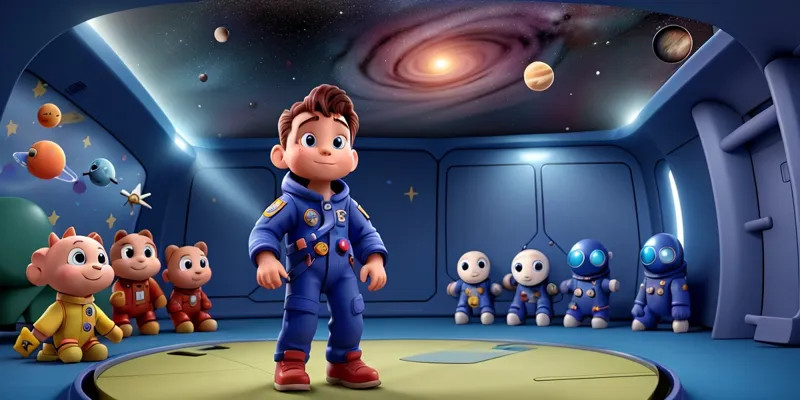 Ayşe ve Mehmetin Müthiş Uzay Maceraları Hikayeleri - 3