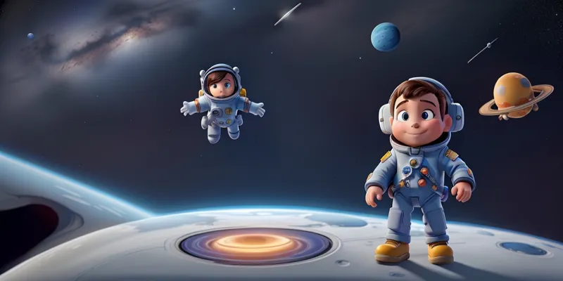 Ayşe ve Mehmetin Müthiş Uzay Maceraları Hikayeleri - 4