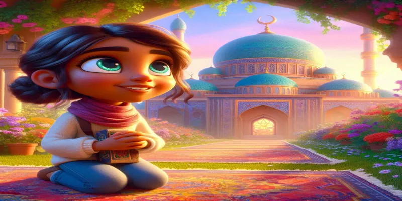 Ayşe'nin İslami Yolculuğu ve Gül Bahçesi Köyü | Masal Oku - 3