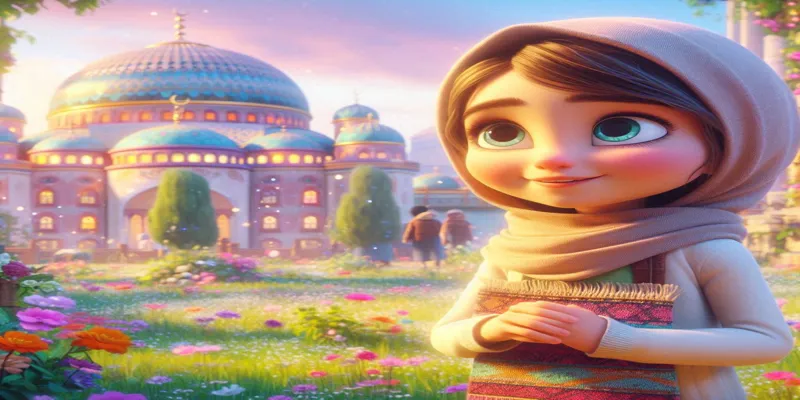 Ayşe'nin İslami Yolculuğu ve Gül Bahçesi Köyü | Masal Oku - 4