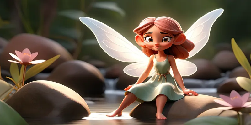 Baharın Perilerle Tanışma Hayali - Peri Masalları Oku - 2