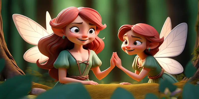 Baharın Perilerle Tanışma Hayali - Peri Masalları Oku - 8