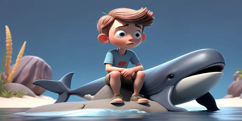 Deniz ve Balina Dostluğu Küçük Balıkçının Büyük Macerası - 8