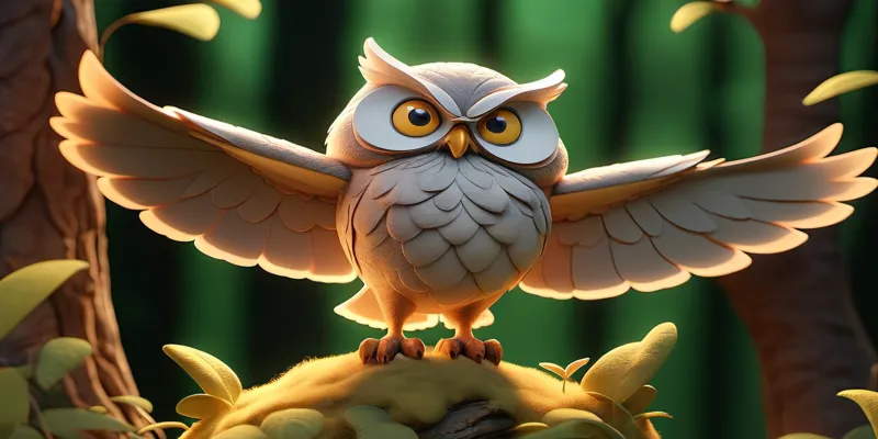 Baykuş Hanım ve Peri Orman Ruhlarını Kurtarma Macerası