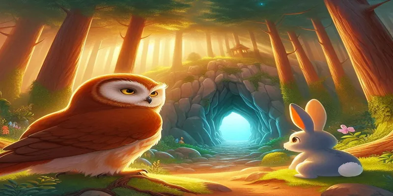 Baykuş ve Yaban Tavşanı Ormanın Gizemini Çözen Dostlar