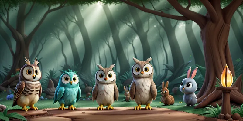 Baykuş ve Yaban Tavşanı Ormanın Gizemini Çözen Dostlar - 2