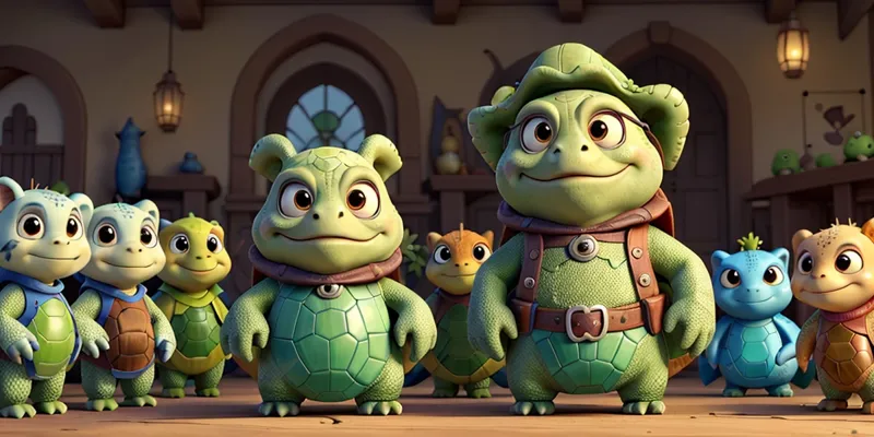 Bilge Kaplumbağanın Liderliğiyle Orman Birliği - Masal Oku - 2