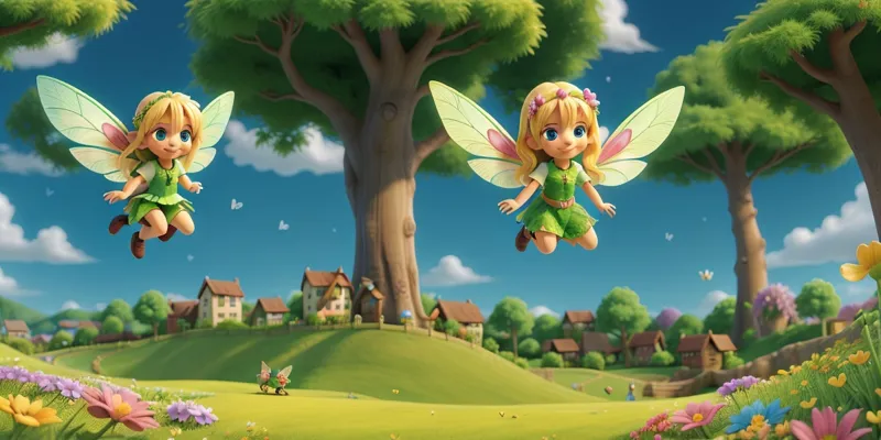 Bir Perinin Sevgisiyle Kurtarılan Bir Diyar Kalp Kanat'ın Masalı - 2