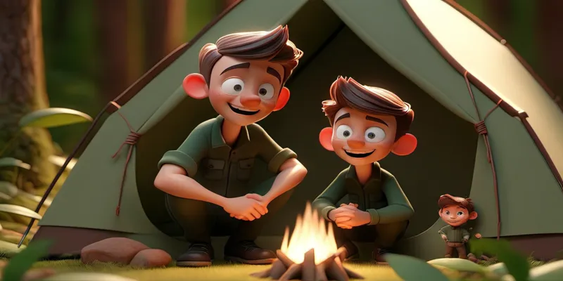 Baba ve Oğulun Doğa Kampı Burak'ın Yıldızlı Gecesi