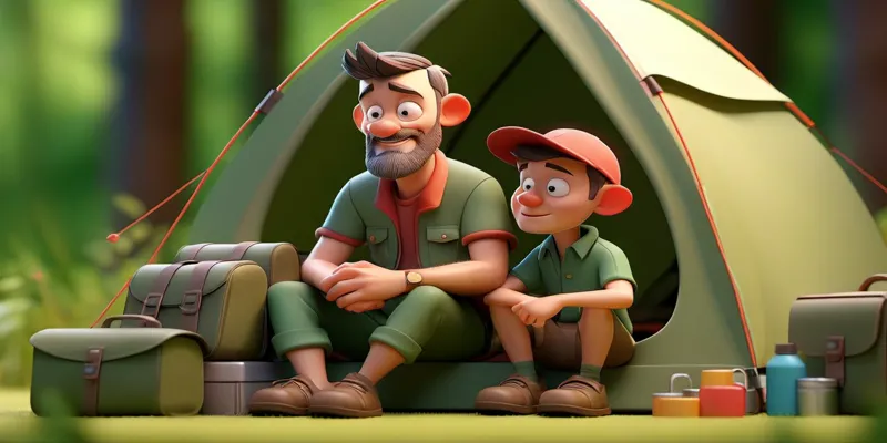 Baba ve Oğulun Doğa Kampı Burak'ın Yıldızlı Gecesi - 10