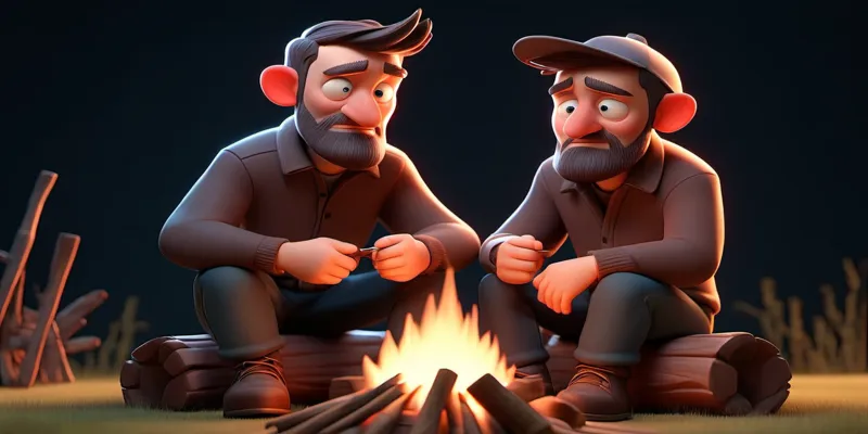 Baba ve Oğulun Doğa Kampı Burak'ın Yıldızlı Gecesi - 3