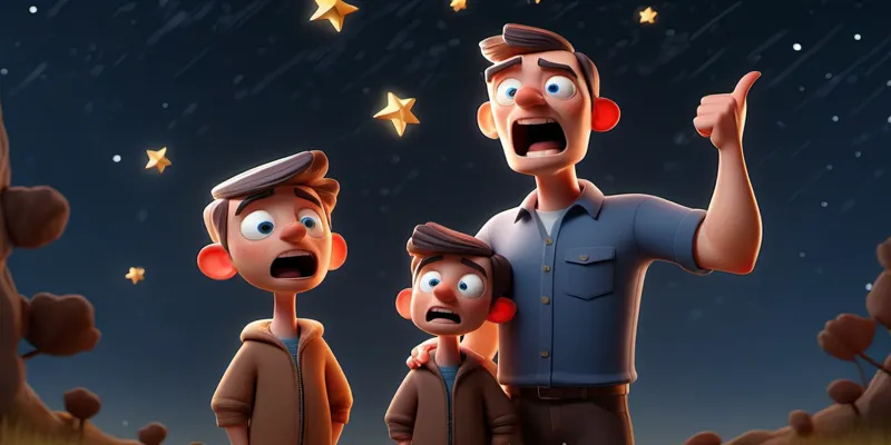 Baba ve Oğulun Doğa Kampı Burak'ın Yıldızlı Gecesi - 8