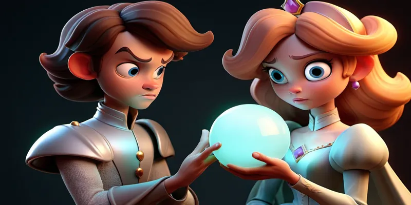 Büyük Kalede Yaşayan Kardeş Prens Ve Prenses Masalı Oku