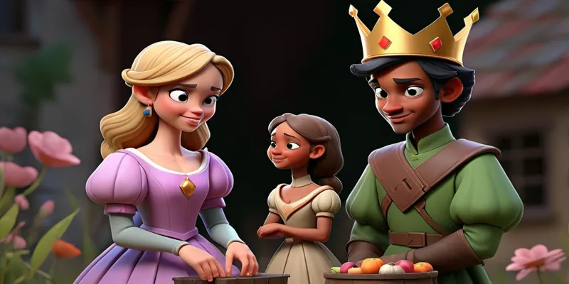 Büyük Kalede Yaşayan Kardeş Prens Ve Prenses Masalı Oku - 9