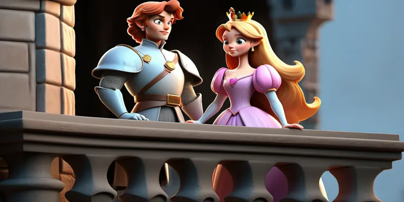 Büyük Kalede Yaşayan Kardeş Prens Ve Prenses Masalı Oku - 8