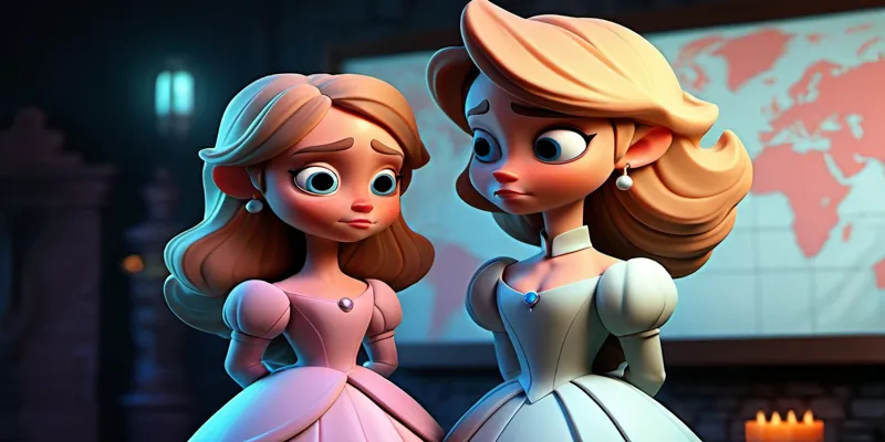 Büyük Kalede Yaşayan Kardeş Prens Ve Prenses Masalı Oku - 3