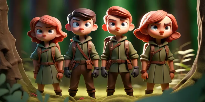 Büyük Ormanda Yaşayan Maceracı Gençler | Uyku Masalı