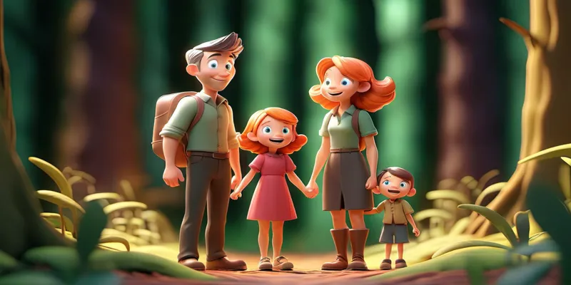 Büyülü Ağaçtan Geçen Ailenin Macerası | Aile Masalları - 4