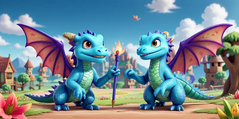 Büyülü Köyün Kalbi Dostluğun Gücü Eren ve Elif - Masal