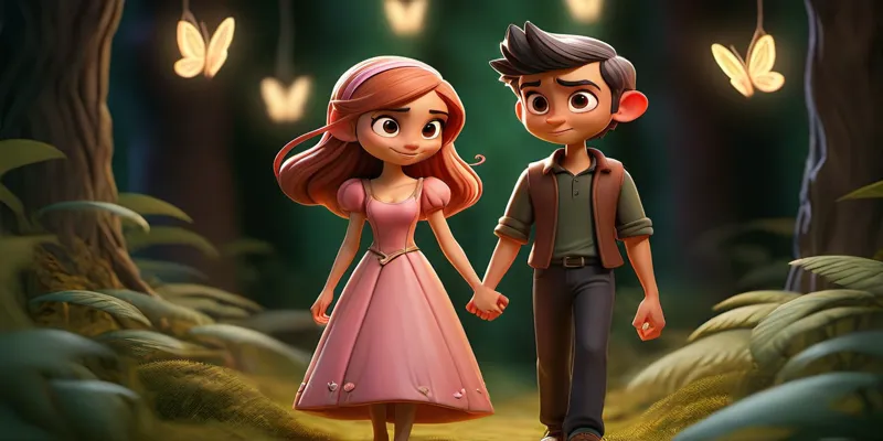 Büyülü Krallıktaki Ahmet ve Aylinin Yeni Macerası Masalı - 2