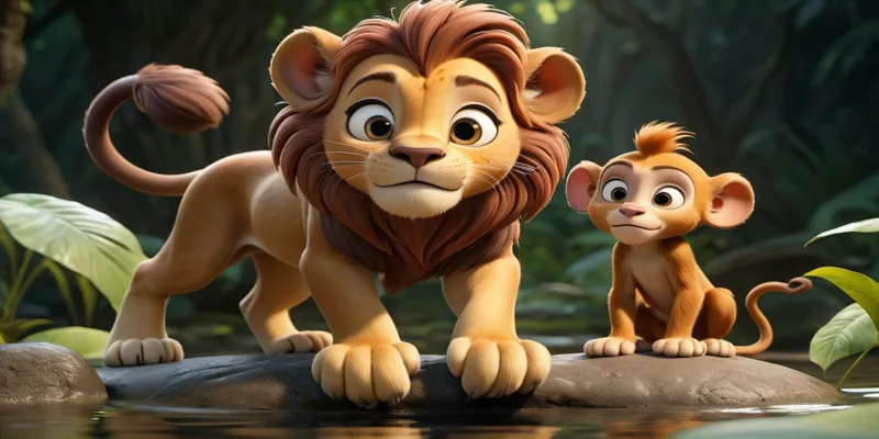 Büyülü Ormanda Cesaret Keşif Rengarenk Dostluk Orman Masalı - 8