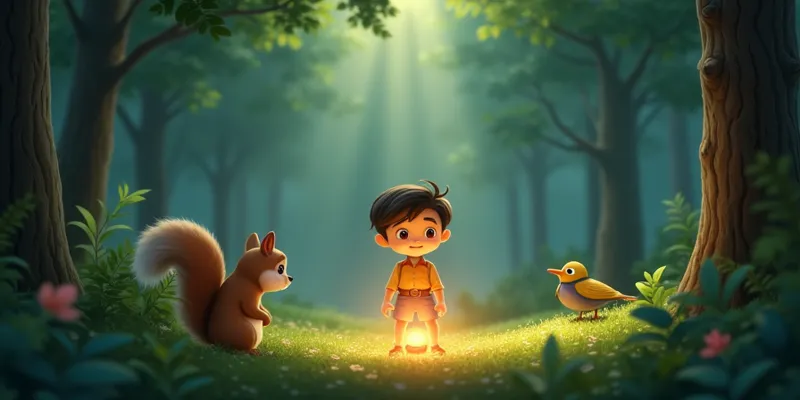 Büyülü Ormanda Deniz ve İyilik Perisi Masalını Okuyalım! - 7