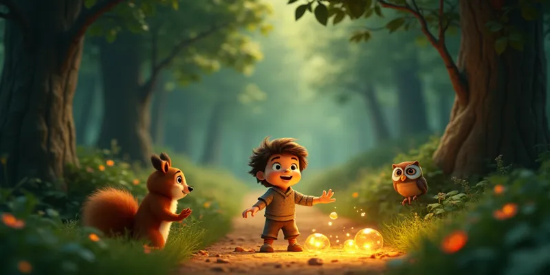 Büyülü Ormanda Deniz ve İyilik Perisi Masalını Okuyalım! - 8