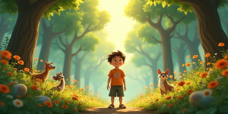 Büyülü Ormanda Deniz ve İyilik Perisi Masalını Okuyalım! - 9