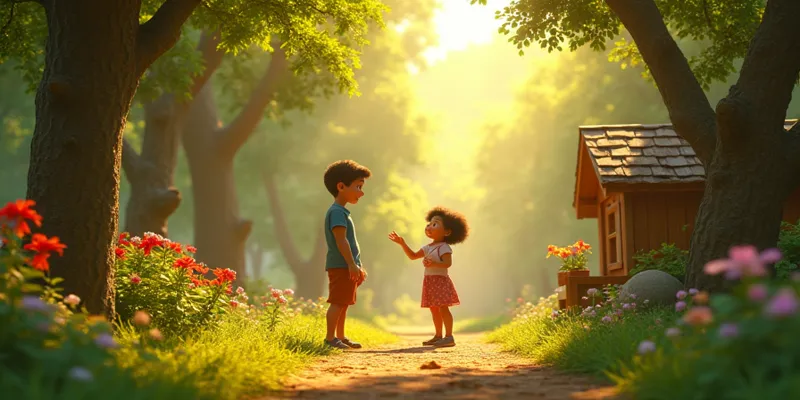 Büyülü Ormanda Deniz ve İyilik Perisi Masalını Okuyalım! - 5