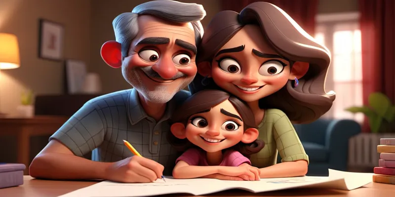 Aile Değerlerini Öğreten Sevgi Dolu Bir Çocuk Hikayesi - Masal - 4