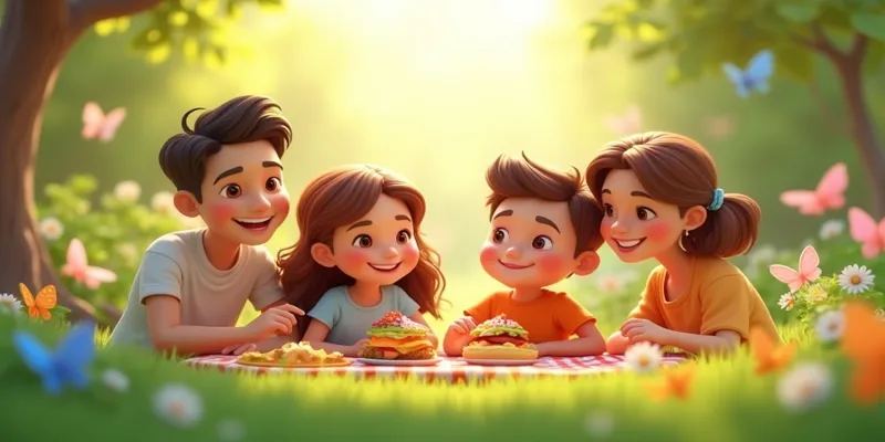 Can ve Elif’in Doğa Macerası Bahar Ormanı’nda Mutlu Anlar - 9