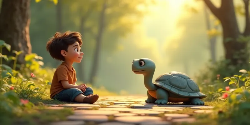 Cesur Çocuk Mert ve Rüya Bahçesindeki Dostları - Masal Oku - 4