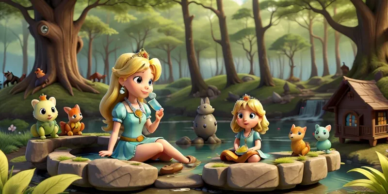 Cesur Prenses Mina ve Sihirli Çiçeğin Gizemi - Masal Oku - 4